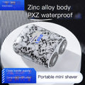Mini Electric Shaver for Men - Portable Travel Razor