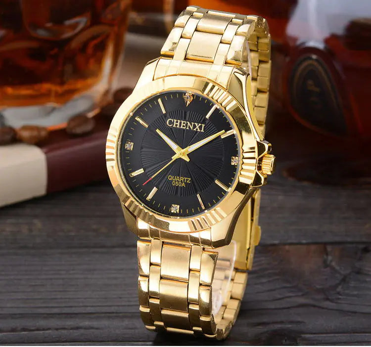 Waterproof Quartz Couple Watch - Deluxe Morning Watch