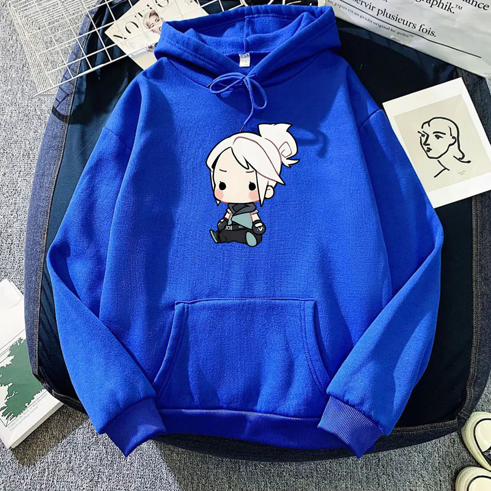 Anime Jett Playful Hoodie - Women’s Street Style