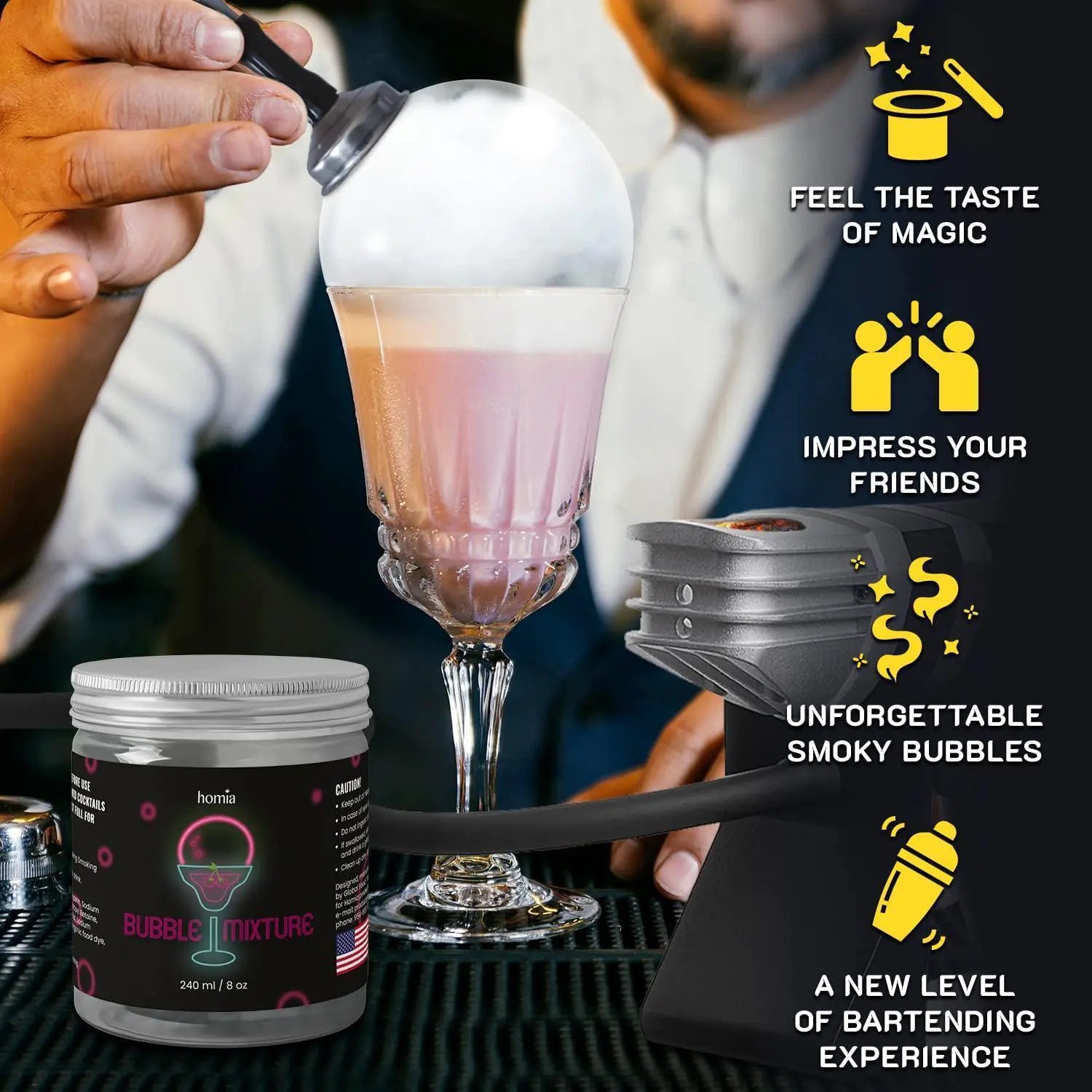 SmokeSphere 8oz Cocktail Infuser