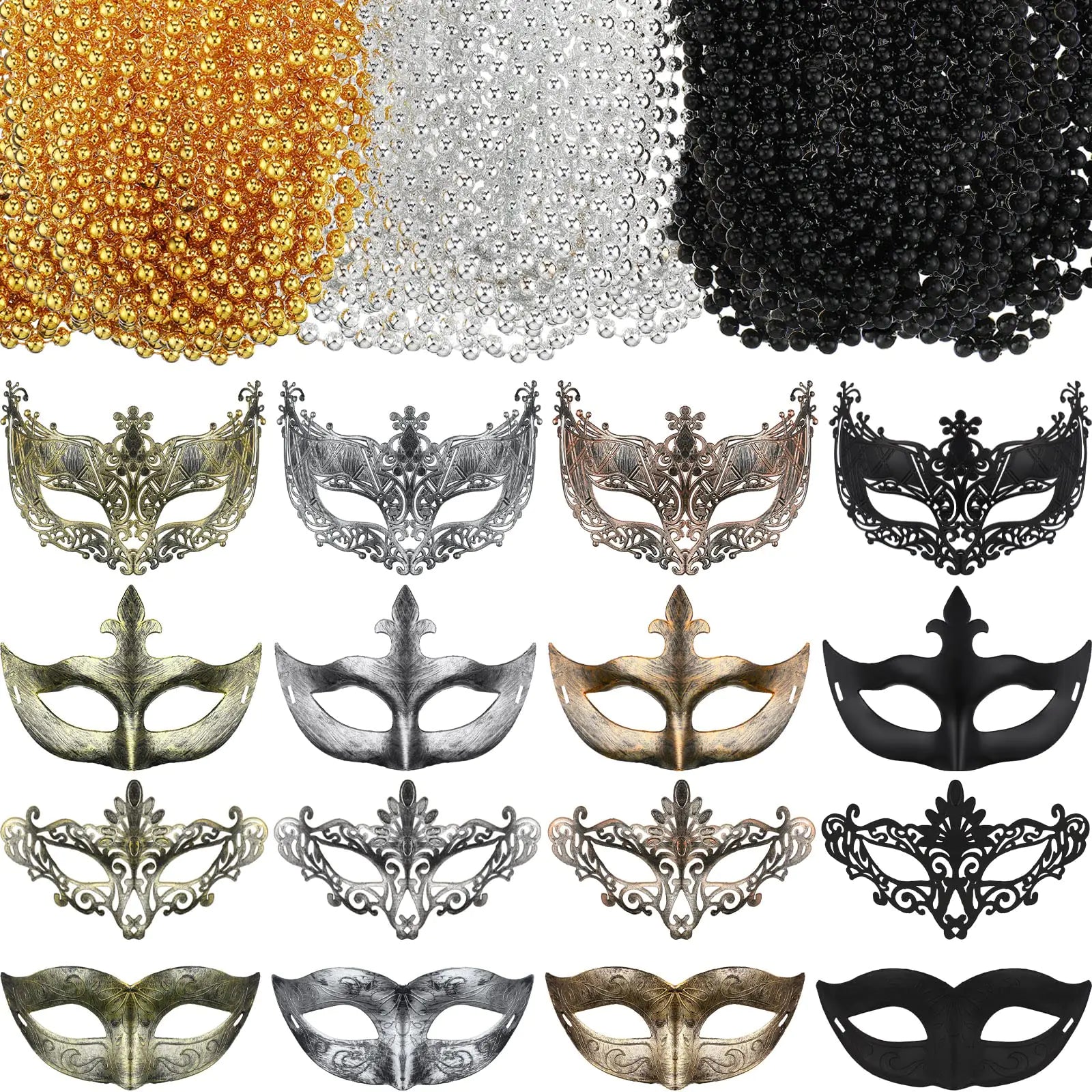 Bucherry 88 Pieces Masquerade Masks
