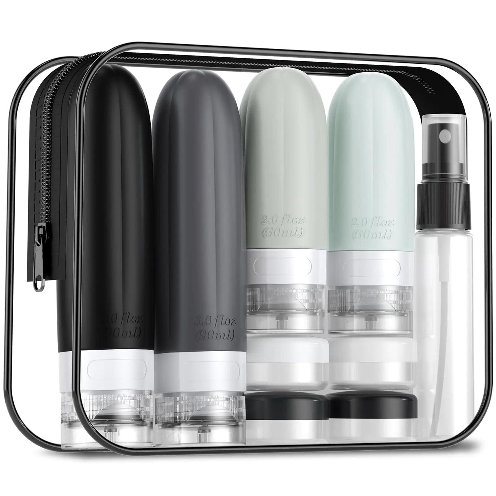 Gemice 16pc Leakproof Travel Bottle Set