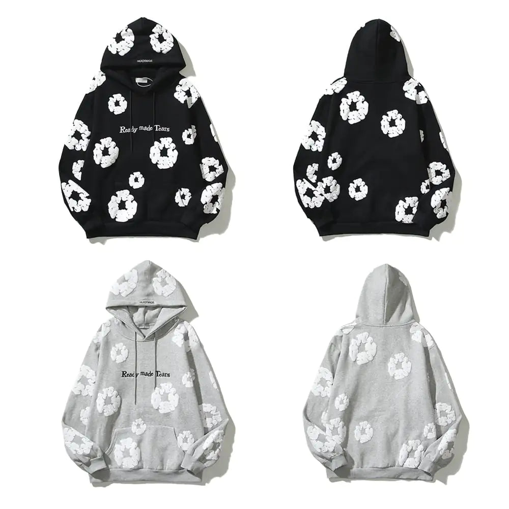 3D Print Cotton Hoodie