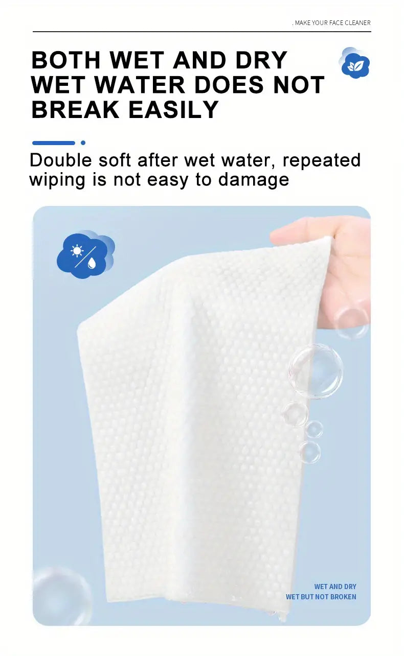 10 Pack Portable Pure Cotton Soft Towels for Travel