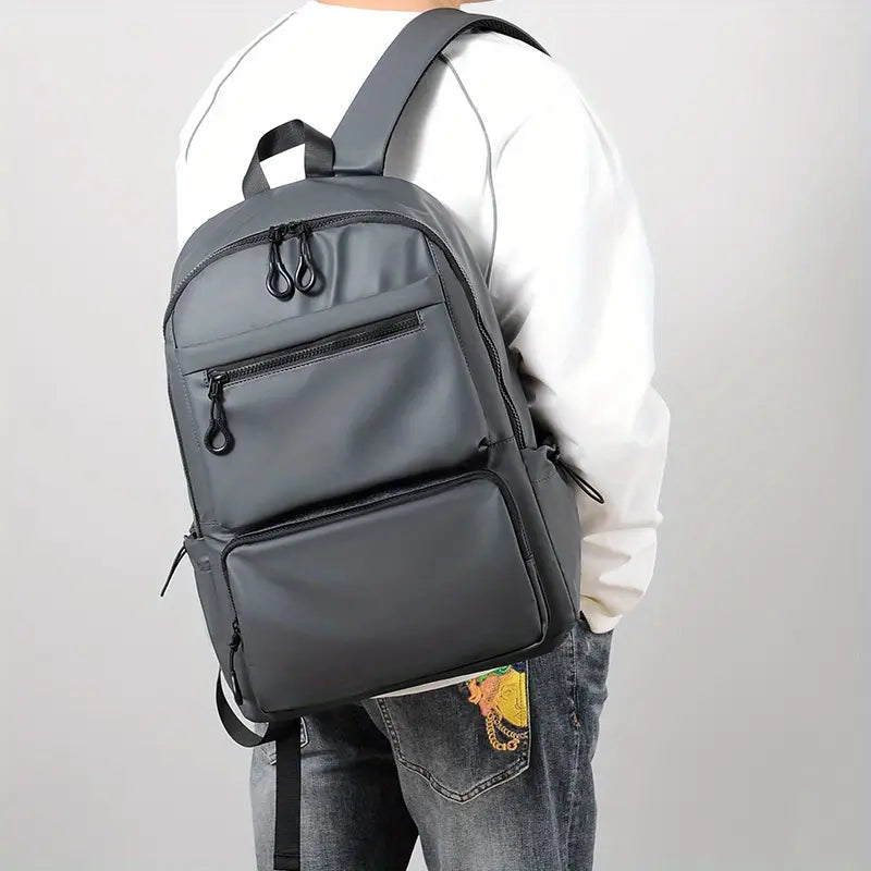 Men's Casual Backpack for Travel and School (One Pack)