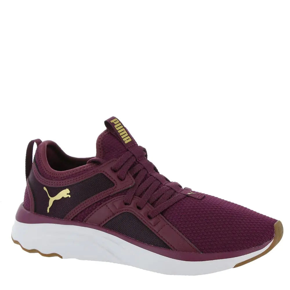 PUMA Womens Softride Sophia Running Shoe Grape Wine/White 8 M