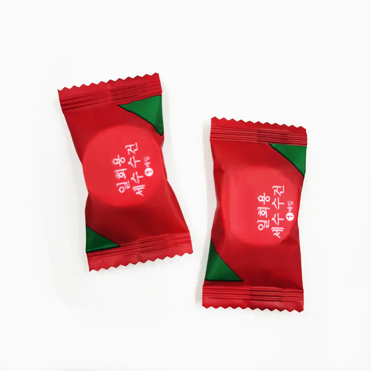 Thick Compressed Cotton Towels - Travel Face Cloths (20 Pack)