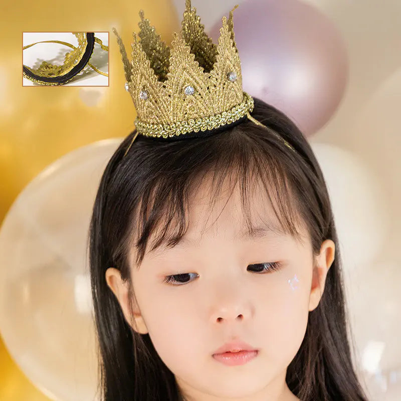 Children's Crown Hairband for Babies (One Year Old)