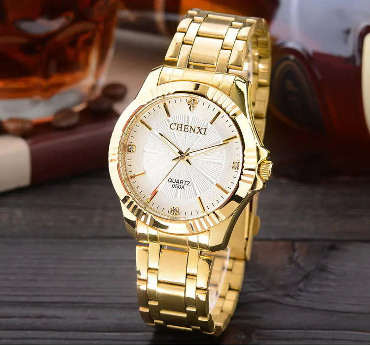 Waterproof Quartz Couple Watch - Deluxe Morning Watch