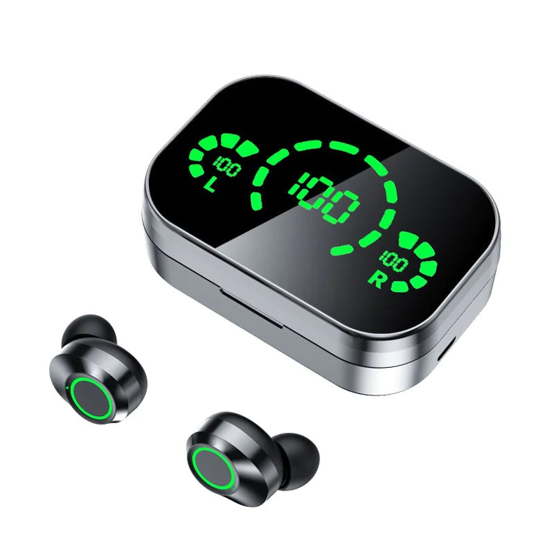 Smart TWS Bluetooth Earbuds with Display